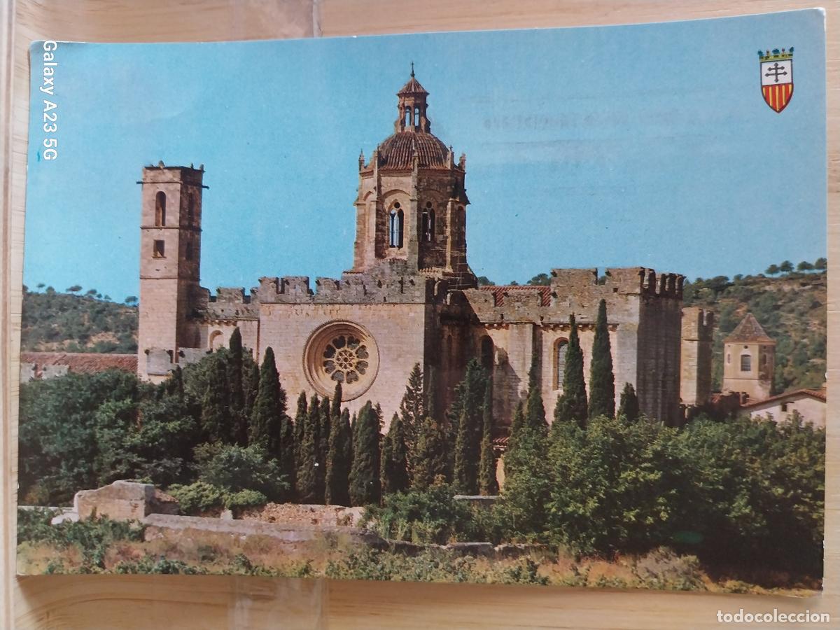 Postales: MANASTERIO SANTES CREUS ABSIDE IGLESIA TARRAGONA ED RAYMOND 7 CIRCULADA A&Ntilde;OS 60