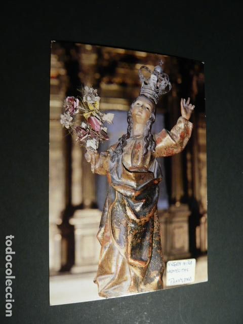 Postales: PAMPLONA NAVARRA VIRGEN NI&Ntilde;A POSTAL