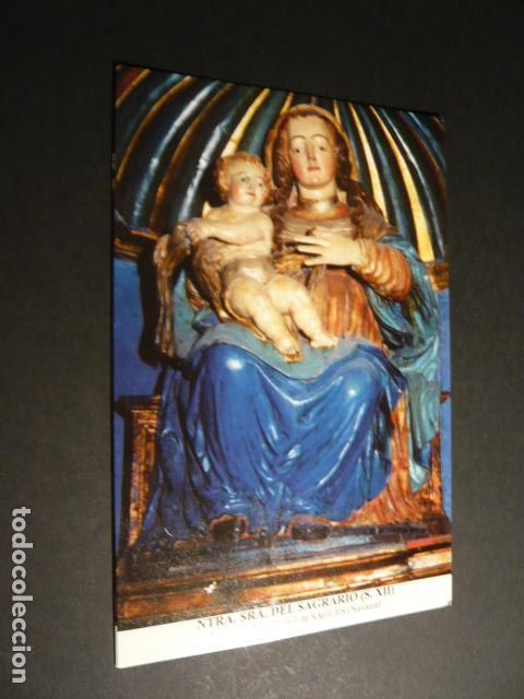 Postales: SAGUES NAVARRA NUESTRA SE&Ntilde;ORA DEL SAGRARIO POSTAL