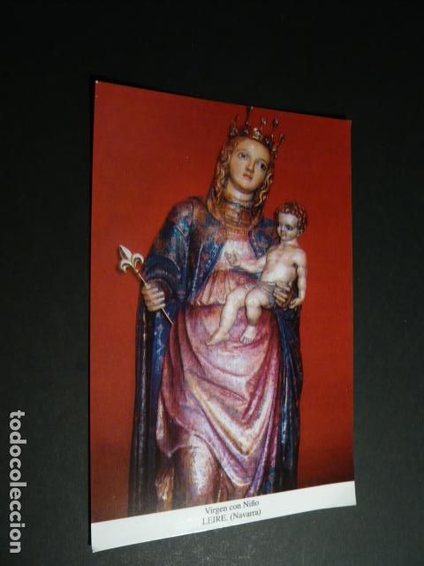 Postales: LEIRE NAVARRA VIRGEN CON NI&Ntilde;O POSTAL