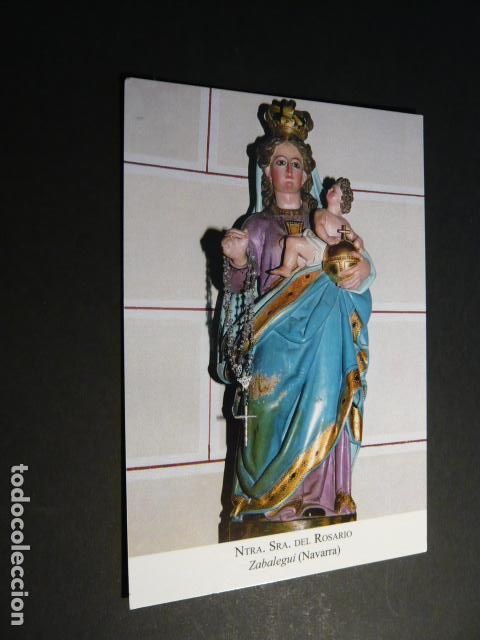 Postales: ZABALEGUI NAVARRA VIRGEN DEL ROSARIO POSTAL