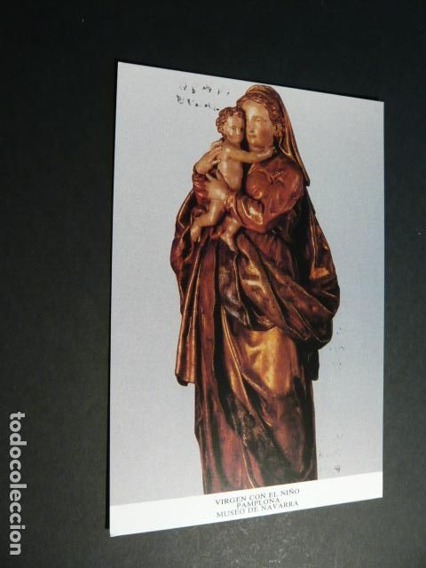 Postales: PAMPLONA NAVARRA VIRGEN CON EL NI&Ntilde;O POSTAL