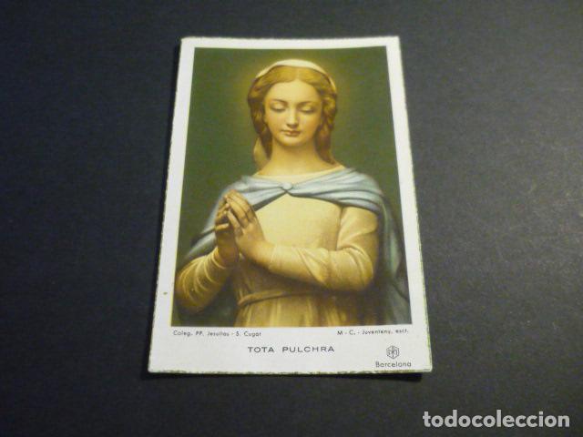 Postales: TOTA PULCHRA VIRGEN MARIA ESTAMPA