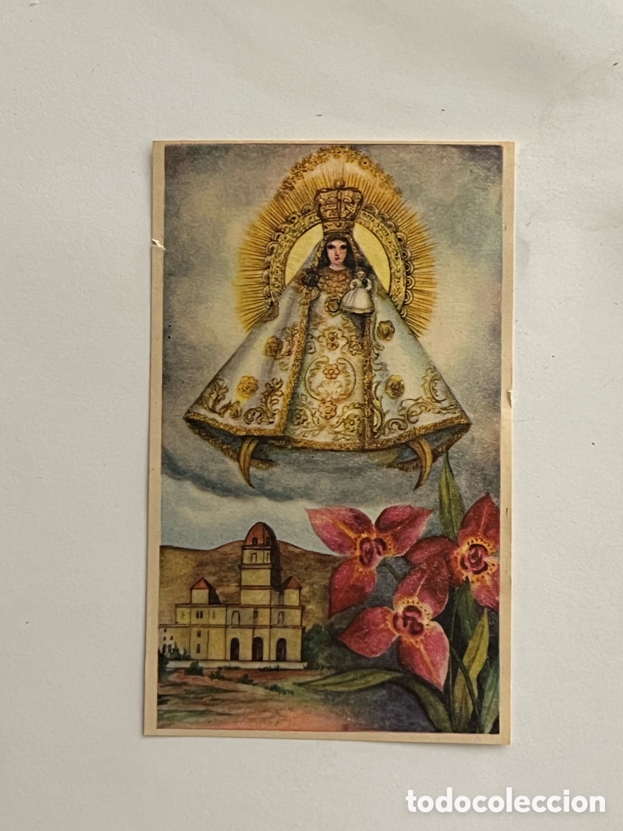 Postales: NUESTRA SE&Ntilde;ORA DE LA CARIDAD. Venerada en la Villa del Cobre.. Santiago de Cuba. Mes de Mar&iacute;a &hellip;