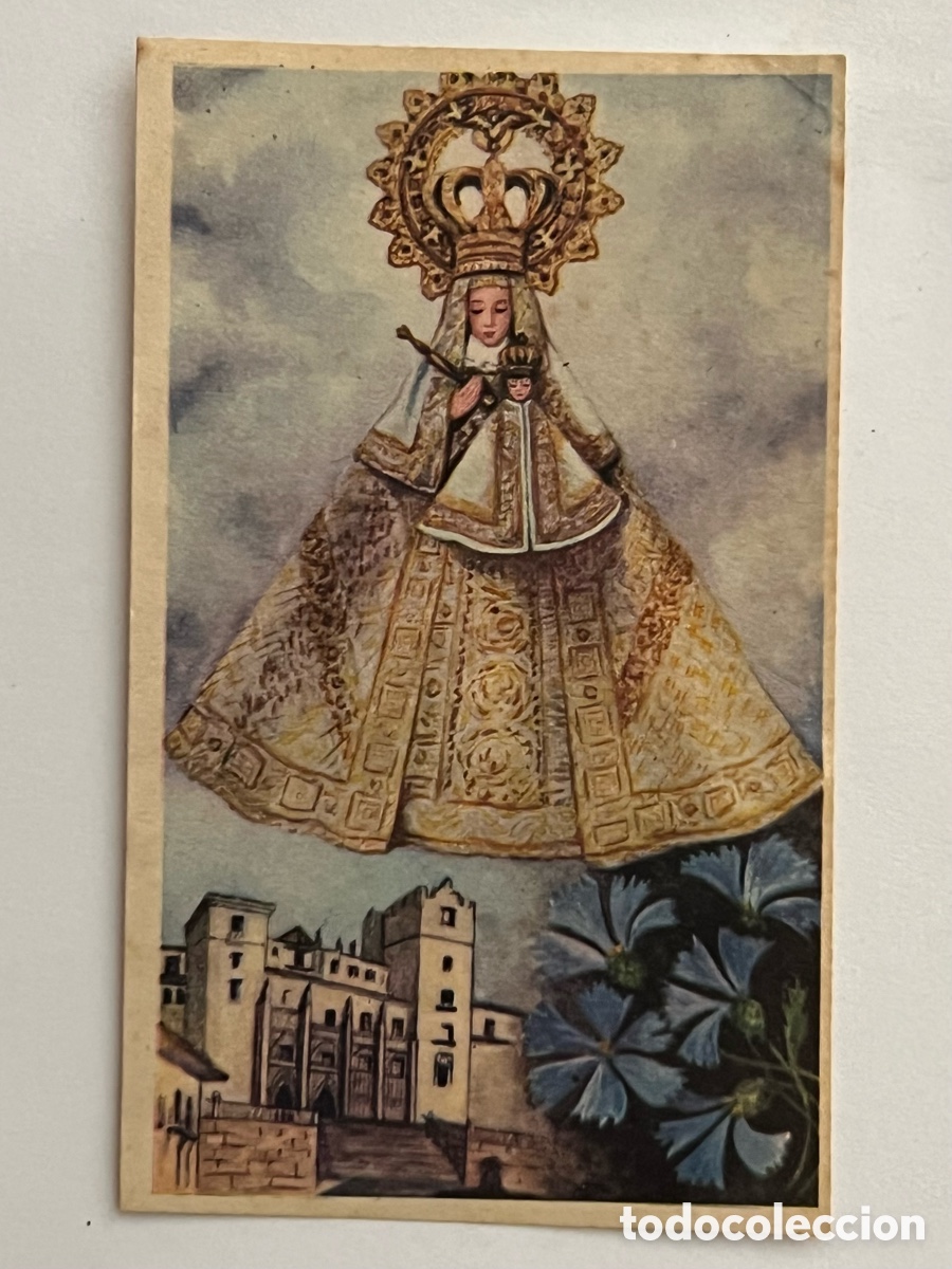 Postales: NUESTRA SE&Ntilde;ORA DE GUADALUPE. CACERES. Mes de Mar&iacute;a &hellip; DIA 17, Edic., La Milagrosa. Barcelona