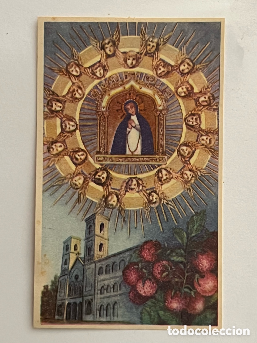 Postales: NUESTRA SE&Ntilde;ORA DE LA PAMOMA. MADRID. Mes de Mar&iacute;a &hellip; DIA 14, Edic., La Milagrosa. Barcelona