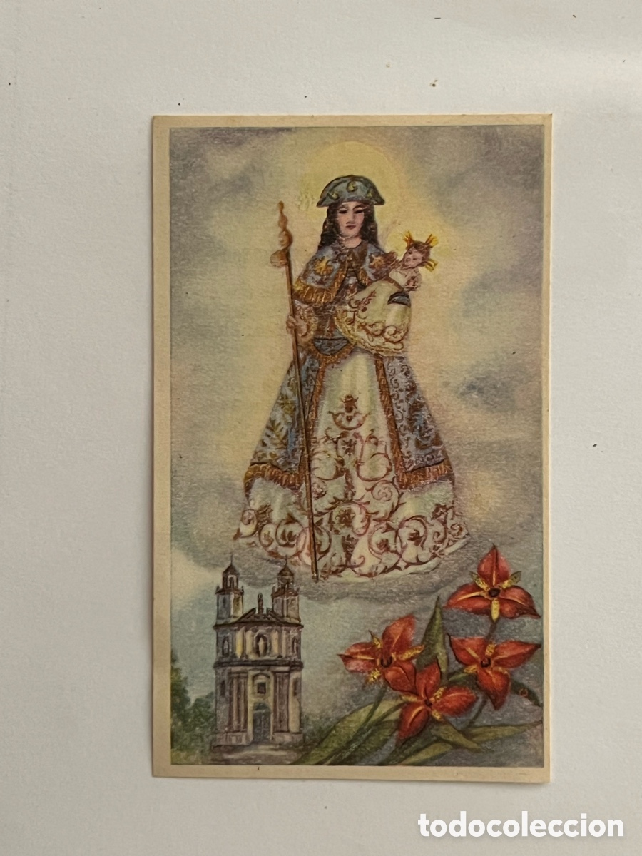 Postales: NUESTRA SE&Ntilde;ORA LA PEREGRINA. PONTEVEDRA, Mes de Mar&iacute;a &hellip; DIA 11, Edic., La Milagrosa. Barcelona