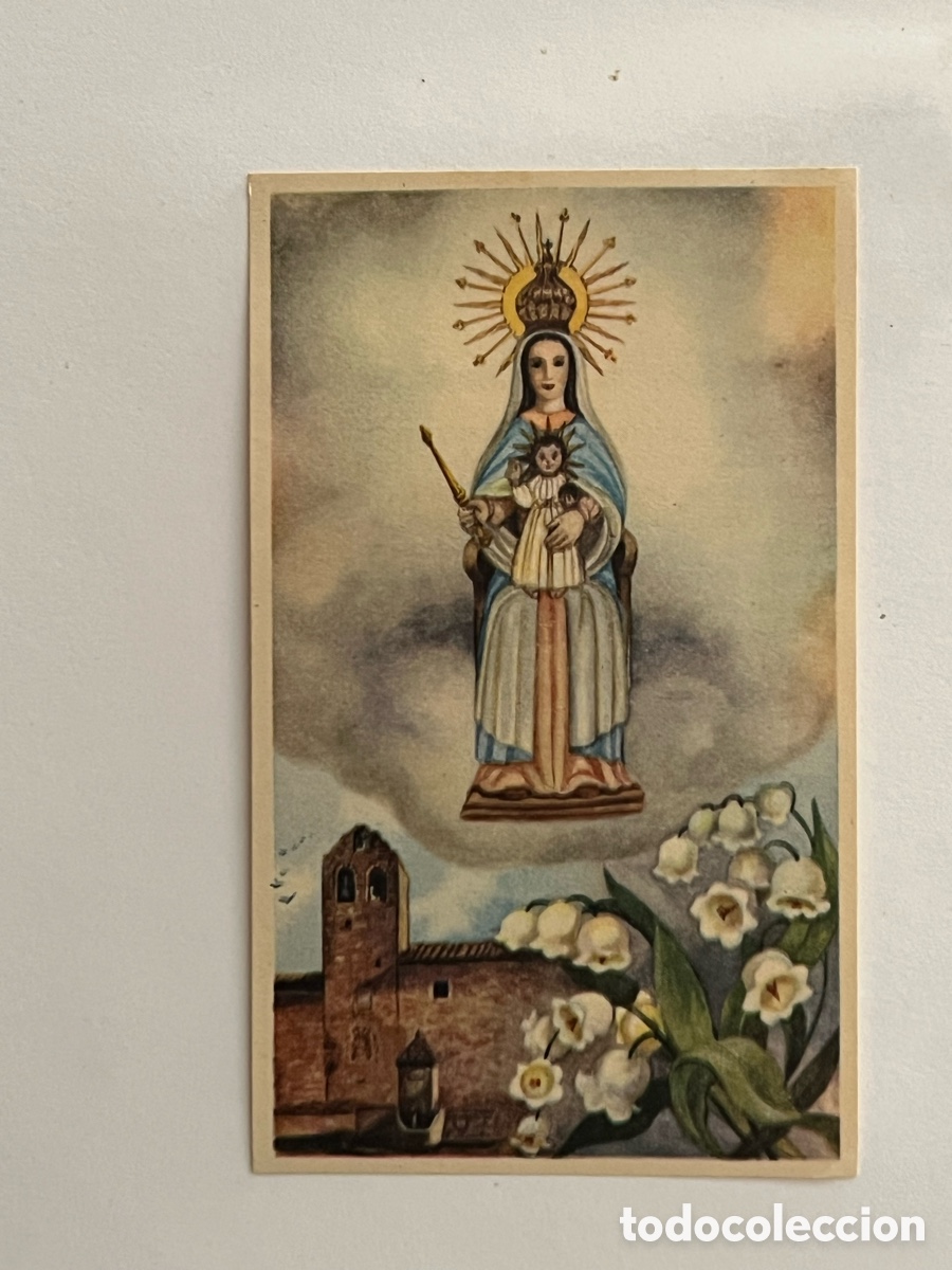 Postales: NUESTRA SE&Ntilde;ORA DE CASTELLAR DE NUCH. COMARCA DEL BERGADA (Barcelona) Mes de Mar&iacute;a &hellip; DIA 5