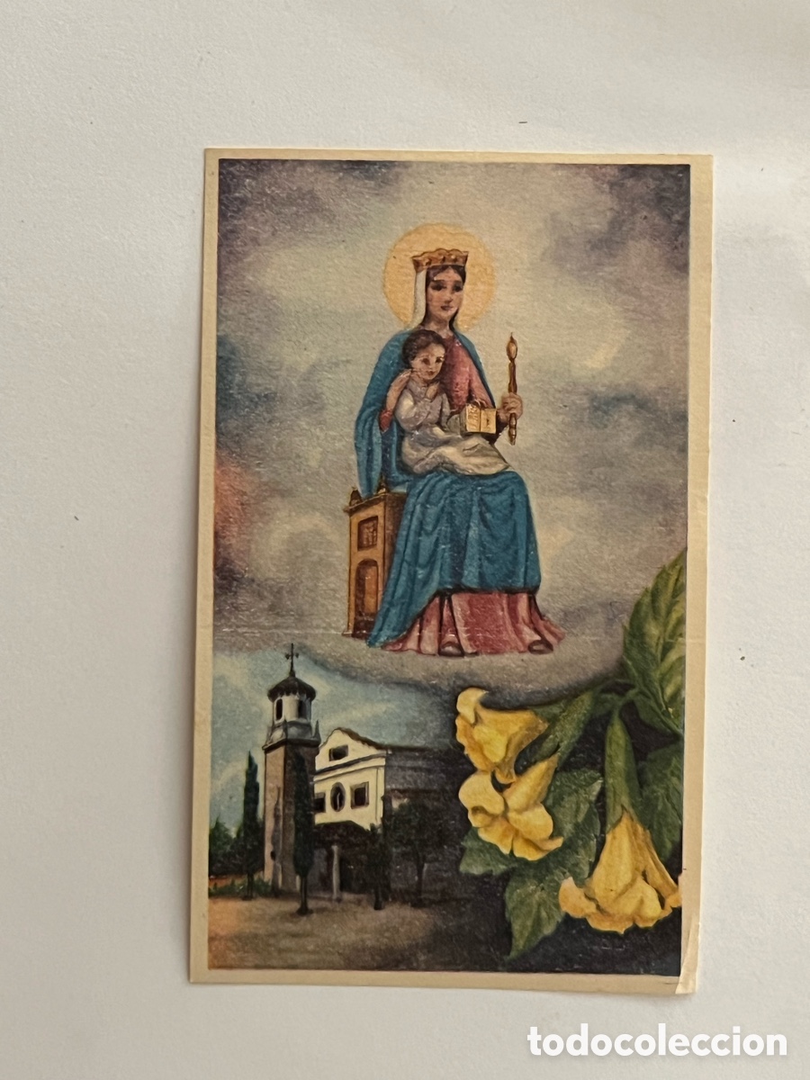 Postales: NUESTRA SE&Ntilde;ORA DE ROCAPREVERA. PLANA DE VICH. Mes de Mar&iacute;a &hellip; DIA 4, Edic., La Milagrosa, Barcelona