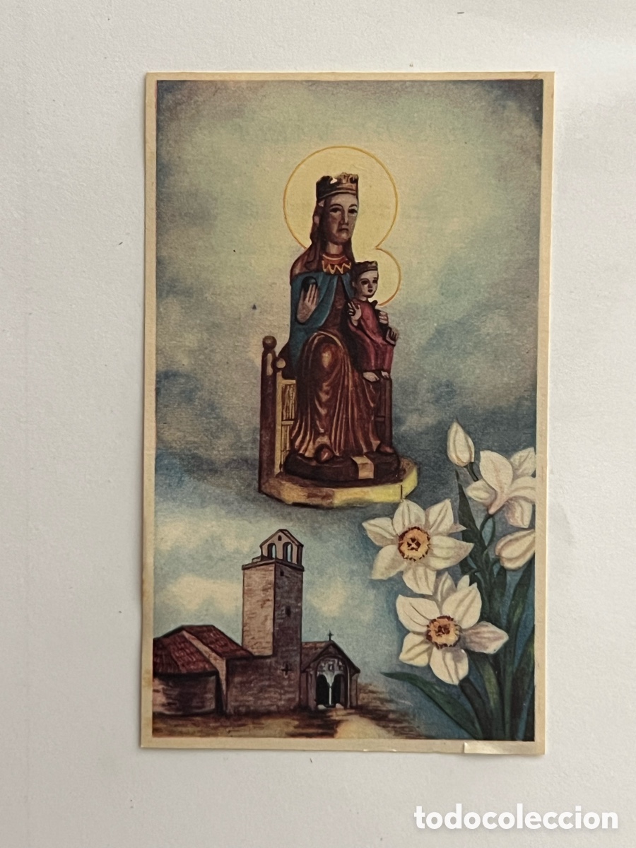 Postales: NUESTRA SE&Ntilde;ORA DEL COLL. BARCELONA.. Mes de Mar&iacute;a &hellip; DIA 1, Edic., La Milagrosa, Barcelona