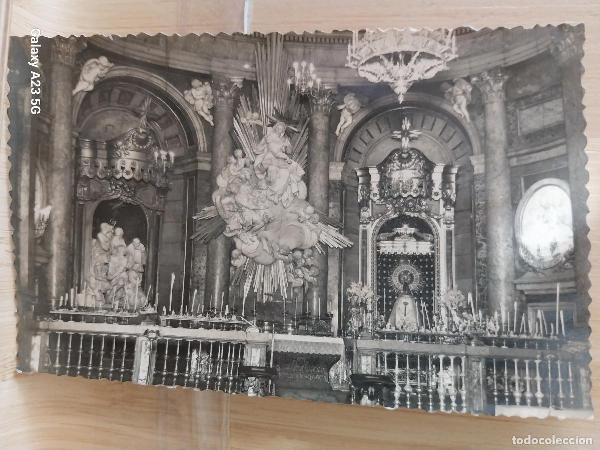 Postales: SANTA CAPILLA PILAR A&Ntilde;O 1955 ZARAGOZA ED SICILIA 2 ESCRITA ESCRITA