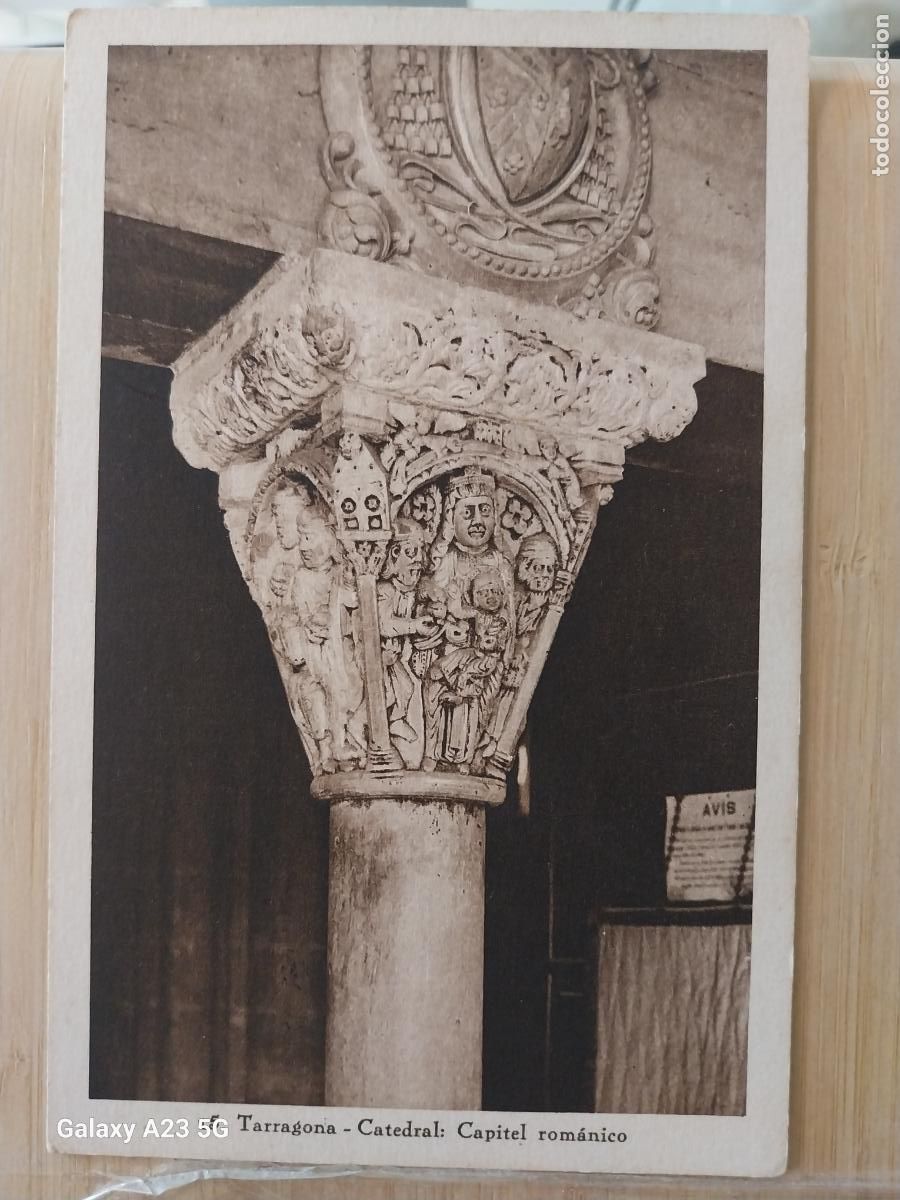 Postales: CAPITEL ROMANICO TARRAGONA CATEDRAL ED MUMBRU 15 SC ORIGINAL