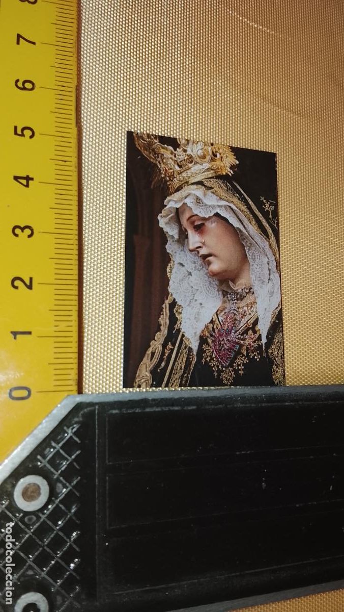 Postales: ESTAMPA RELIGIOSA ESTAMPITA DE LAS DE SEMANA SANTA DE CADIZ VIRGEN O CRISTO