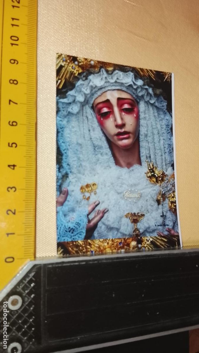 Postales: ESTAMPA RELIGIOSA ESTAMPITA DE LAS DE SEMANA SANTA DE CADIZ VIRGEN O CRISTO