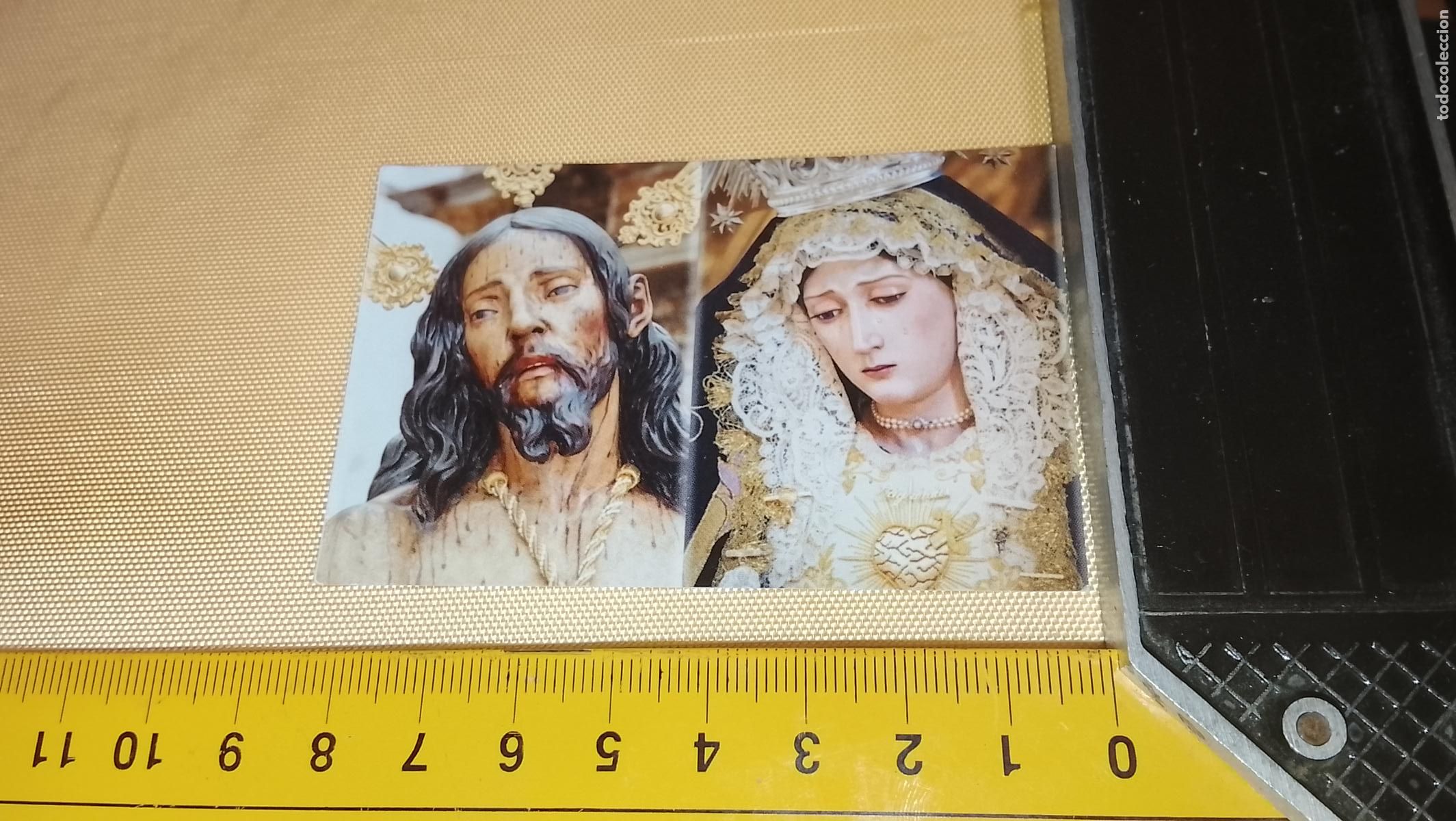 Postales: ESTAMPA RELIGIOSA ESTAMPITA DE LAS DE SEMANA SANTA DE CADIZ VIRGEN O CRISTO