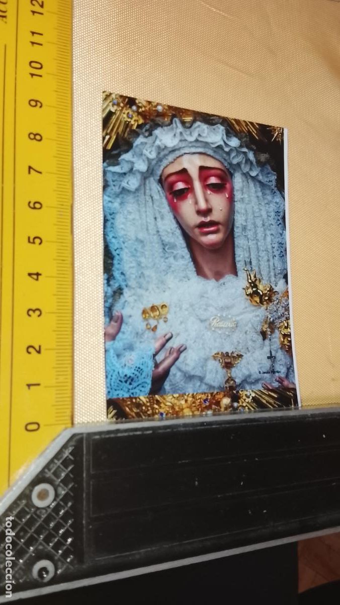Postales: ESTAMPA RELIGIOSA ESTAMPITA DE LAS DE SEMANA SANTA DE CADIZ VIRGEN O CRISTO