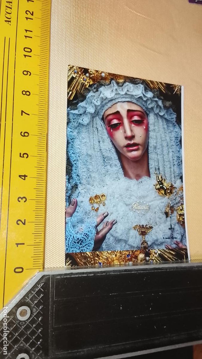 Postales: ESTAMPA RELIGIOSA ESTAMPITA DE LAS DE SEMANA SANTA DE CADIZ VIRGEN O CRISTO
