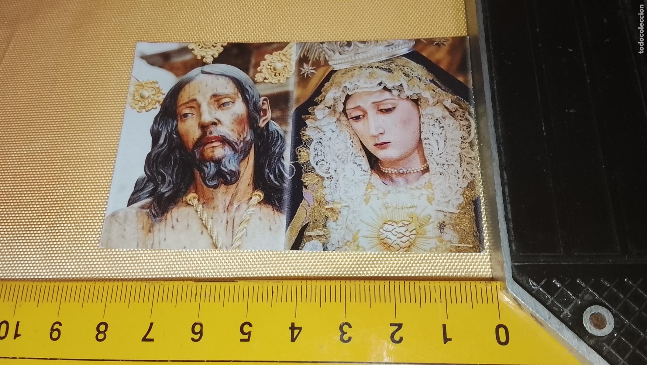 Postales: ESTAMPA RELIGIOSA ESTAMPITA DE LAS DE SEMANA SANTA DE CADIZ VIRGEN O CRISTO