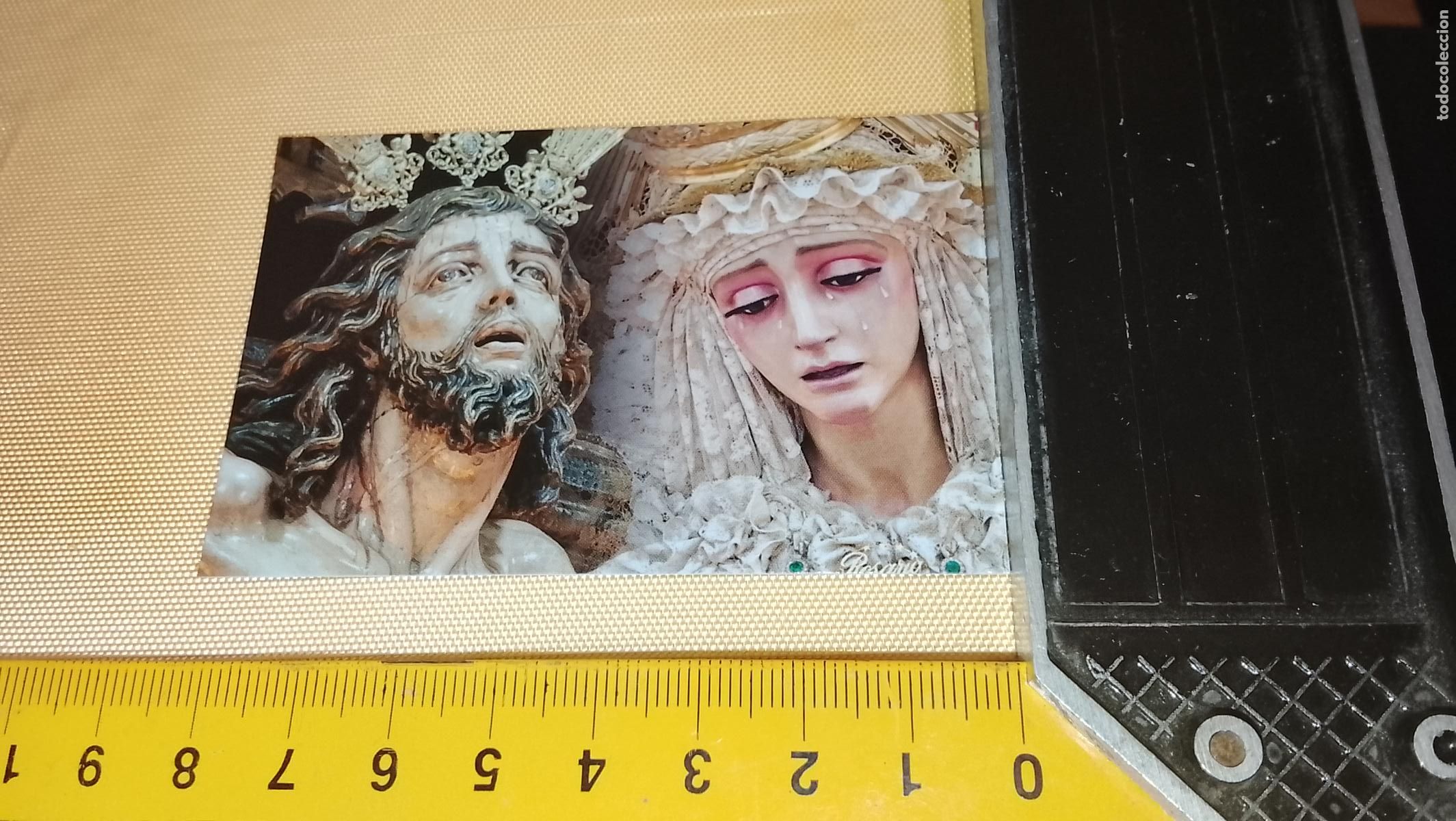 Postales: ESTAMPA RELIGIOSA ESTAMPITA DE LAS DE SEMANA SANTA DE CADIZ VIRGEN O CRISTO