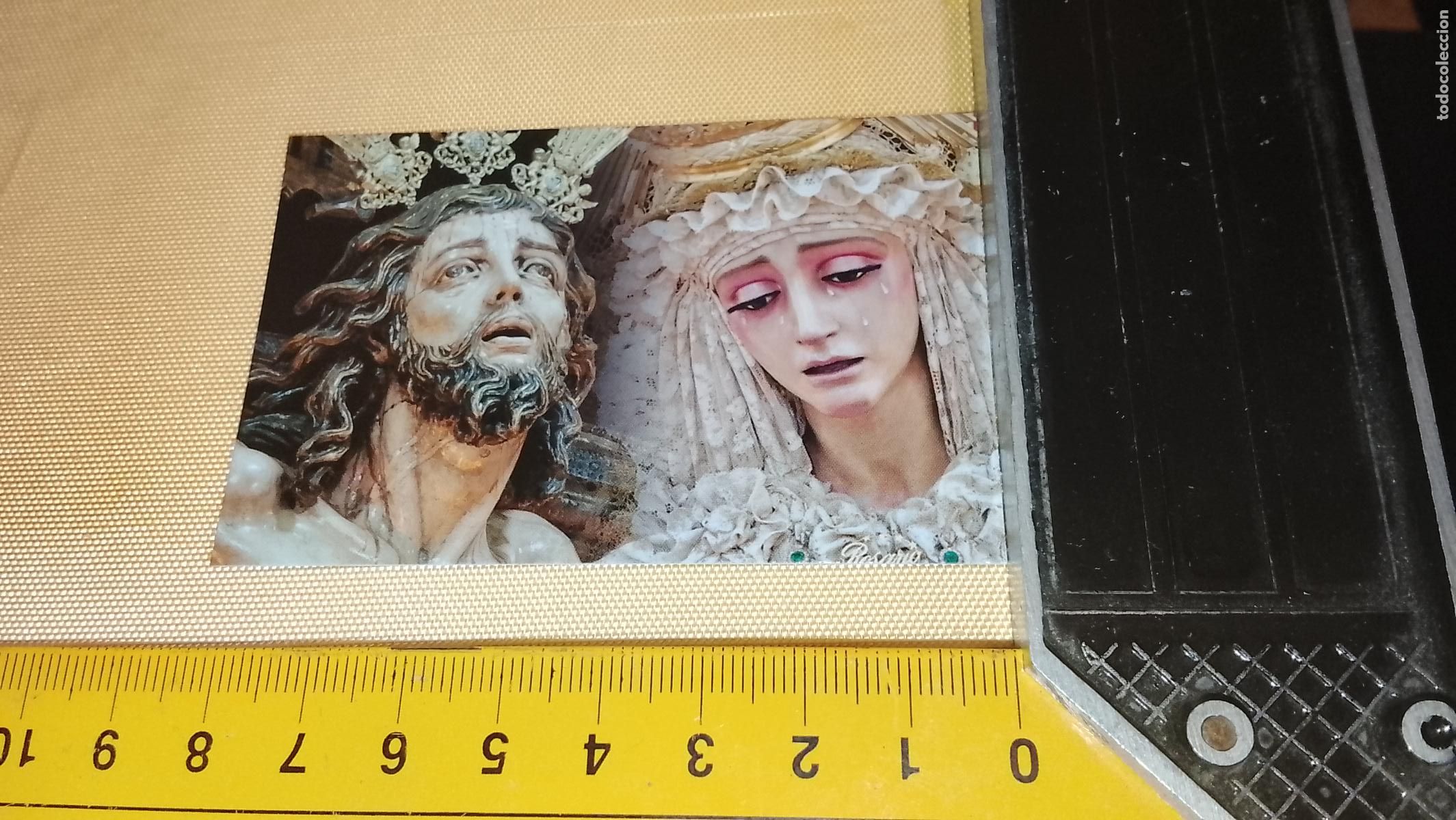Postales: ESTAMPA RELIGIOSA ESTAMPITA DE LAS DE SEMANA SANTA DE CADIZ VIRGEN O CRISTO