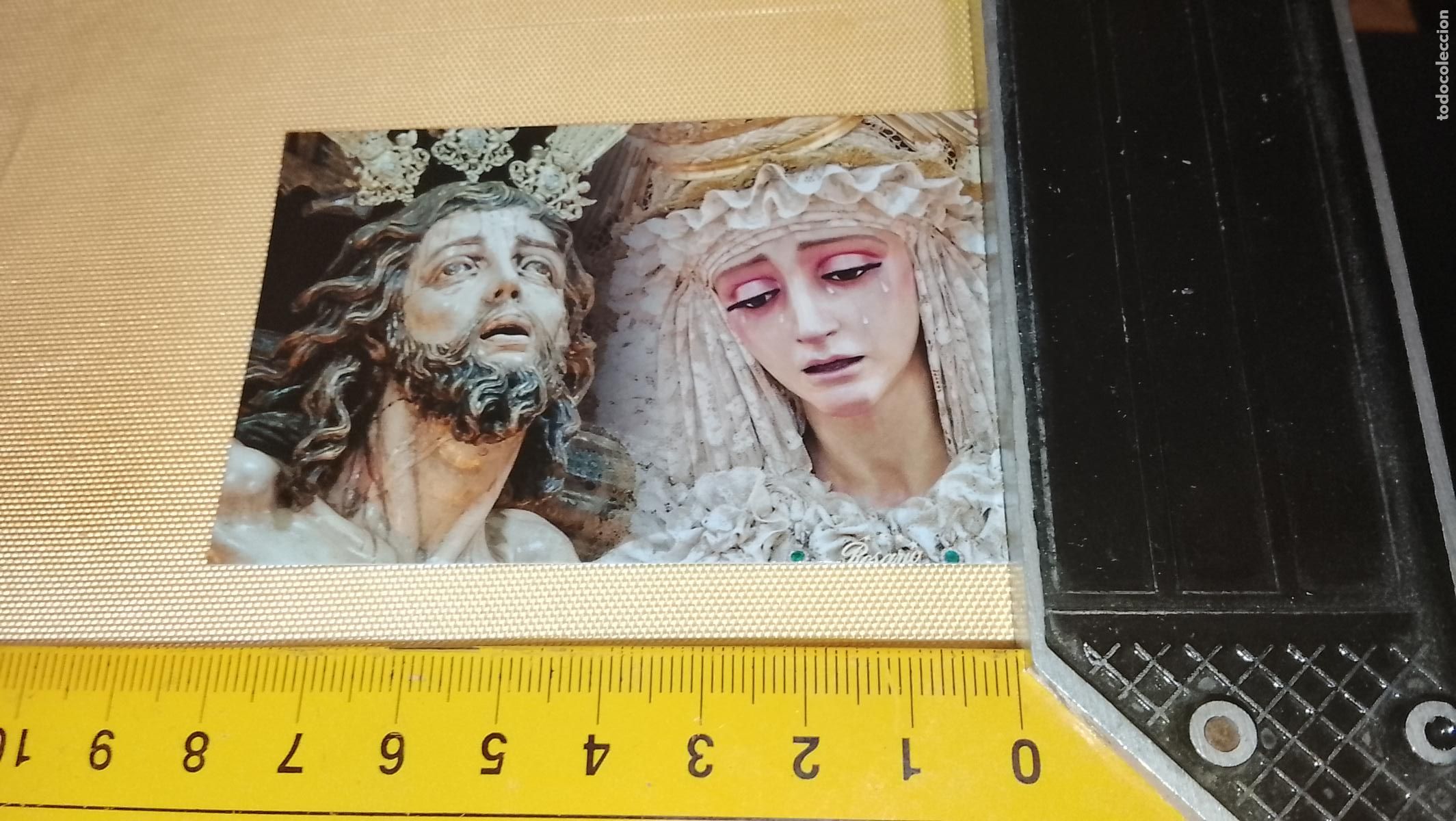 Postales: ESTAMPA RELIGIOSA ESTAMPITA DE LAS DE SEMANA SANTA DE CADIZ VIRGEN O CRISTO