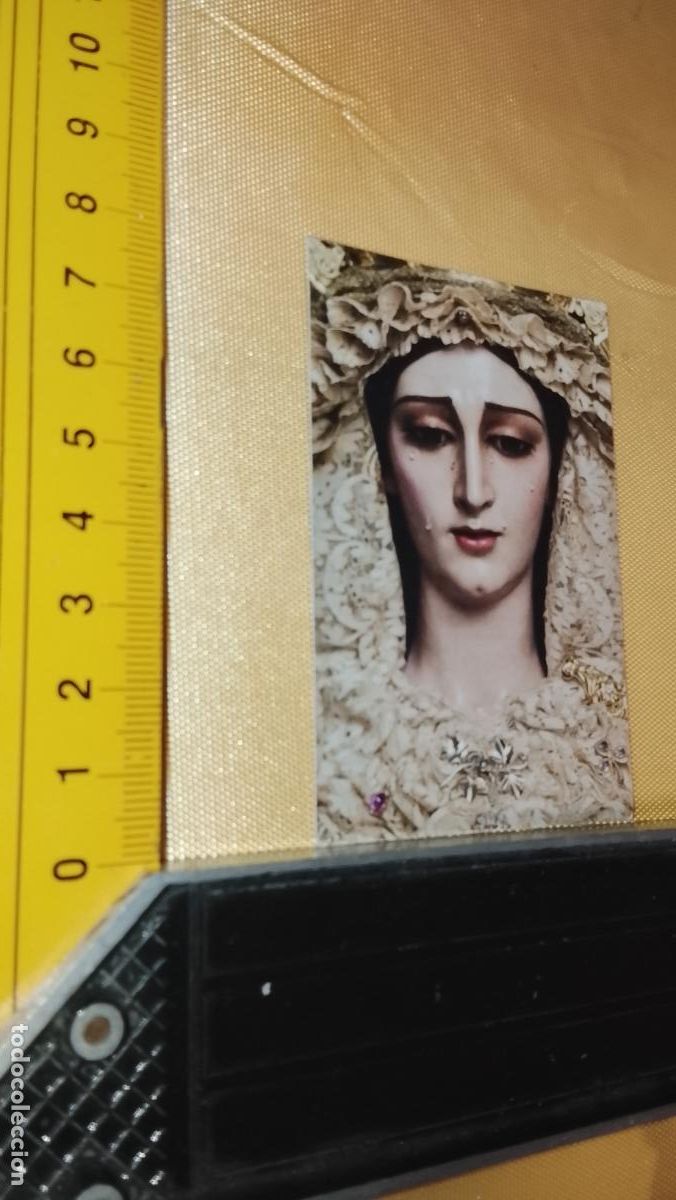 Postcards: ESTAMPA RELIGIOSA ESTAMPITA DE LAS DE SEMANA SANTA DE CADIZ VIRGEN O CRISTO