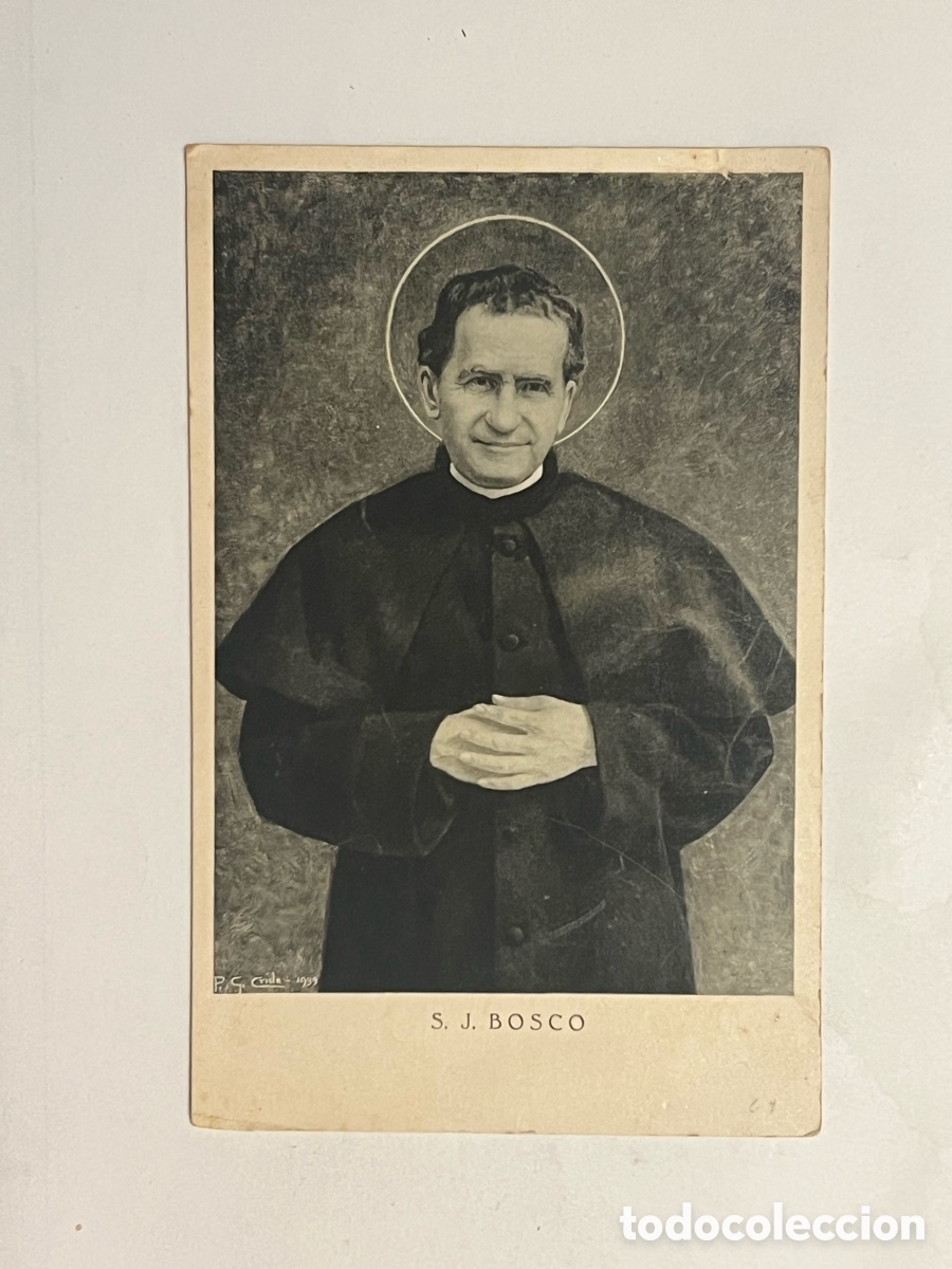Postales: SAN JUAN BOSCO. Postal italiana (h.1950?) S/C