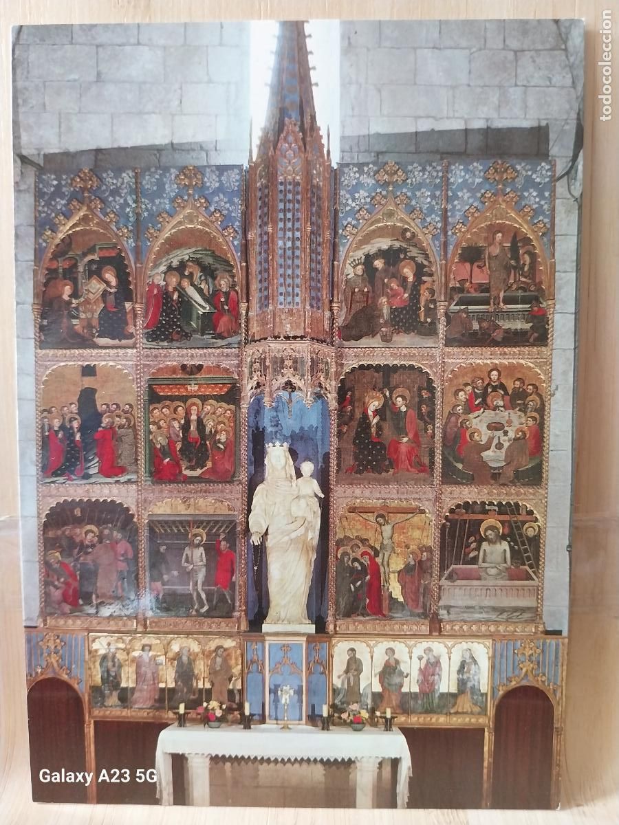 Postales: VIRGEN DEL ROSER SANT MARTI SARROCA ED FISA 2 SC ORIGINAL
