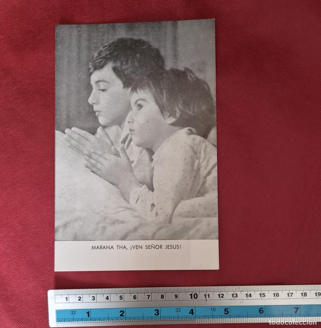 Postales: Tarjeta con oraci&oacute;n Marana Tha, &iexcl;Ven se&ntilde;or Jes&uacute;s!