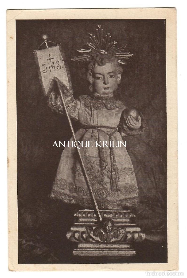 Postales: SANT PERE DE REIXAC / IMAGEN NI&Ntilde;O JESUS QUE SE VENERA EN LA IGLESIA / EDI. BALMES / SIN FRANQUEAR