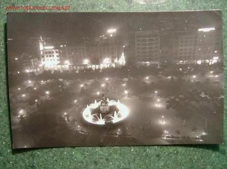 Postales: LOGRO&Ntilde;O EL ESPOLON PASEO DE NOCHE - Foto 1