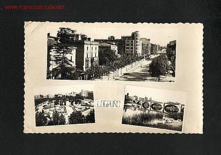 Postales: Postal de LOGRO&Ntilde;O: 3 Vistas (Daniel Arbon&eacute;s) - Foto 1
