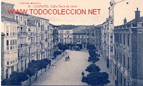 Postales: LOGRO&Ntilde;O. POSTAL ANTIGUA. - Foto 1