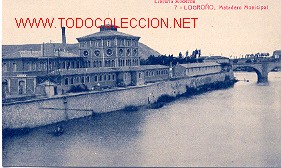 Postales: LOGRO&Ntilde;O. POSTAL ANTIGUA. - Foto 1