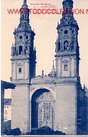 Postales: LOGRO&Ntilde;O. POSTAL ANTIGUA. - Foto 1
