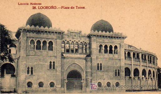 Postales: LOGRO&Ntilde;O - PLAZA DE TOROS - Foto 1