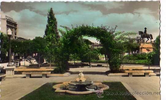 Postales: 21 LOGRO&Ntilde;O, PASEO DEL ESPOLON - Foto 1