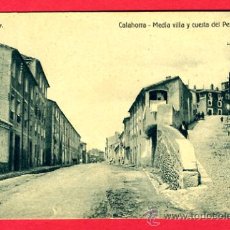 Cartes Postales: CALAHORRA , LA RIOJA , MEDIA VILLA Y CUESTA DEL PESO , P47919. Lote 24759919