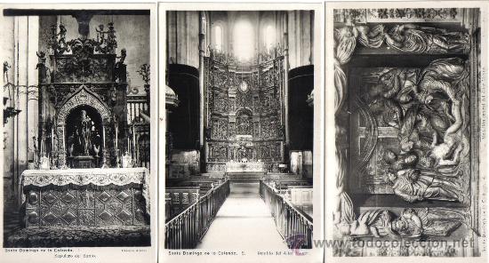 Postales: TRES POSTALES FOTOGRAFICAS DE SANTO DOMINGO DE LA CALZADA)