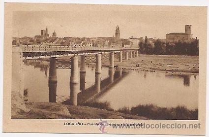 Postales: Logro&ntilde;o, postal antigua - Foto 1