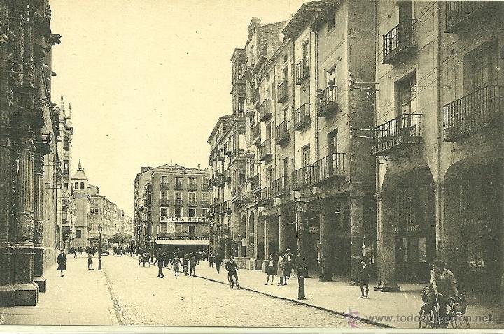 Postales: LOGRO&Ntilde;O.- CALLE DEL MERCADO - Foto 1