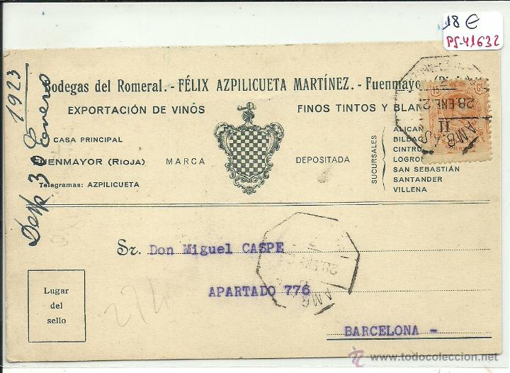 Postales: (PS-41632)POSTAL DE FUENMAYOR-BODEGAS DEL ROMERAL - Foto 1