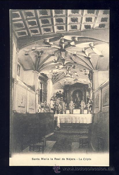 Postales: Postal de NAJERA: Santa Maria la Real, Cripta - Foto 1