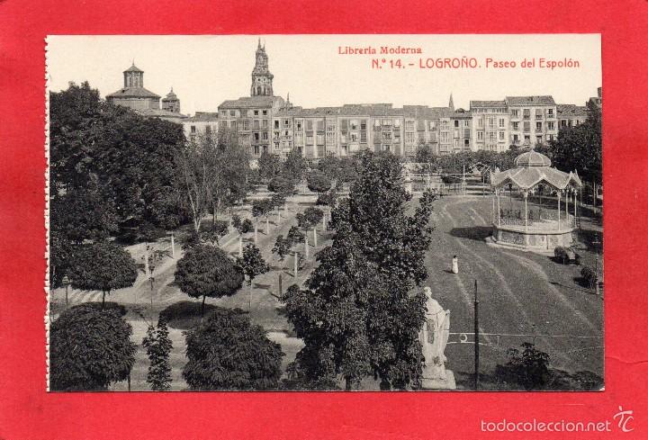 Postales: logro&ntilde;o. 14 paseo del espol&oacute;n - Foto 1