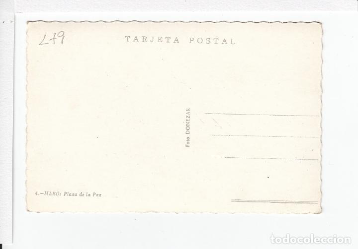 Postales: HARO (LA RIOJA).- PLAZA DE LA PAZ - Foto 2