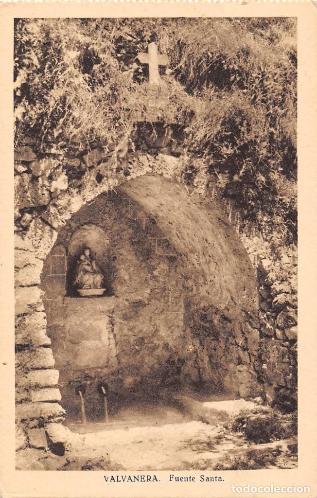 Postales: VALVANERA.- FUENTE SANTA - Foto 1