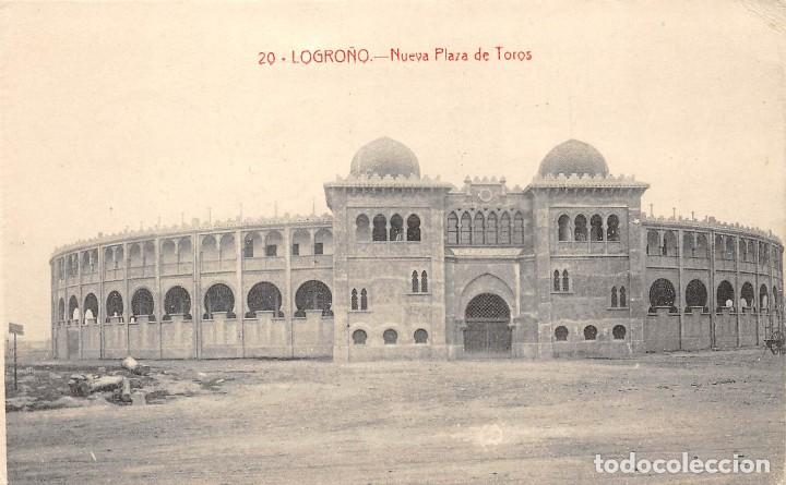 Postales: LOGRO&Ntilde;O.- NUEVA PLAZA DE TOROS - Foto 1