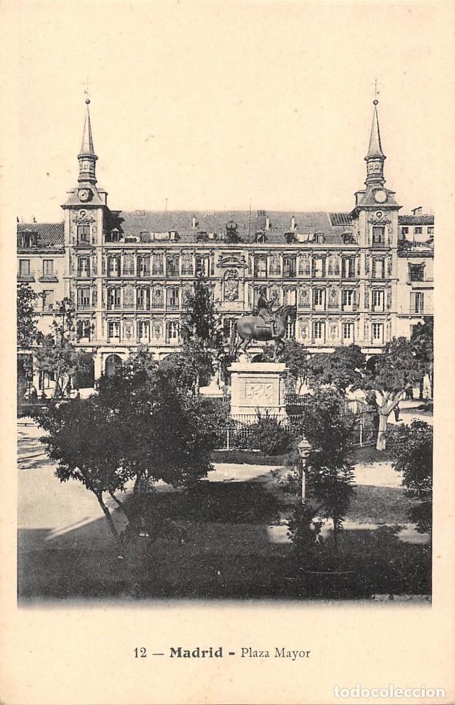 Postales: MADRID.- PLAZA MAYOR - Foto 1