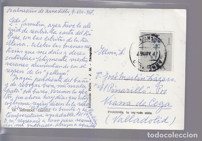 Postales: ARNEDO (LA RIOJA).- CASTILLO - Foto 2