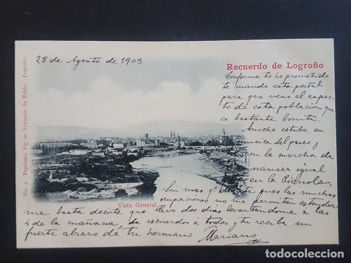 Postales: LOGRO&Ntilde;O VISTA GENERAL - Foto 1